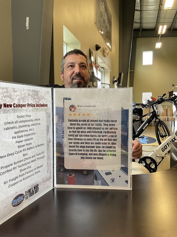 Customer photo from Rebecca Saul's review of Butler RV Center